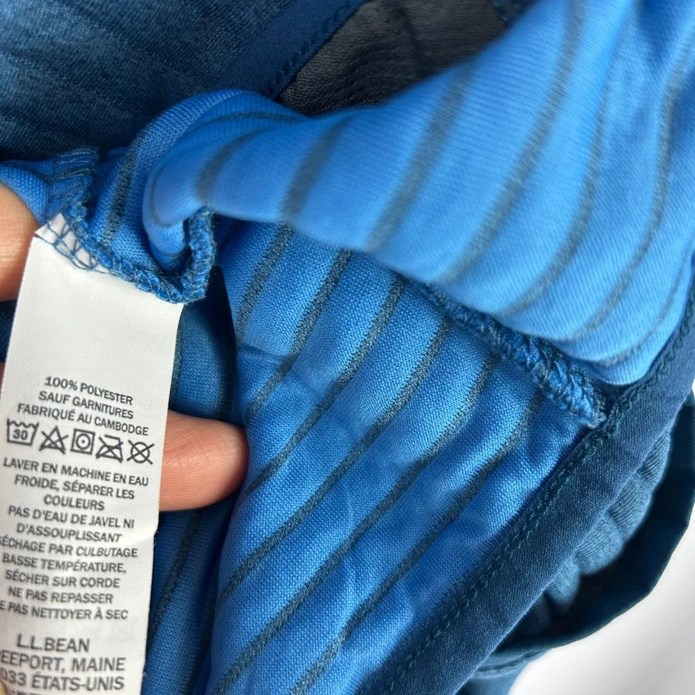 LL BEAN MENS Airlight Knit Full-Zip BLUE XXXL SLIGHTLY FITTED jacket coat quilt - Picture 5 of 12